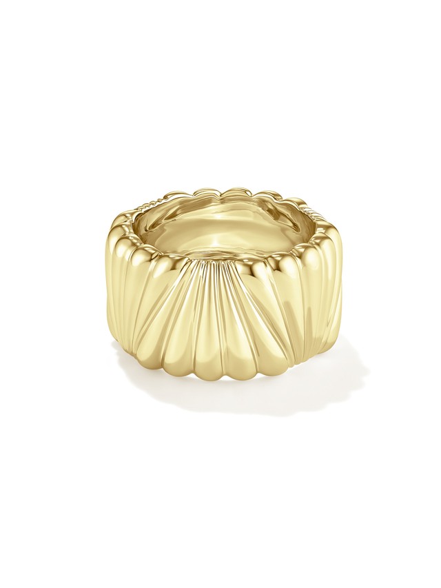 Echo Ring Gold Vermeil