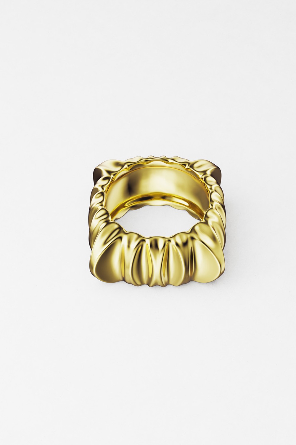 Warp Ring Gold Vermeil