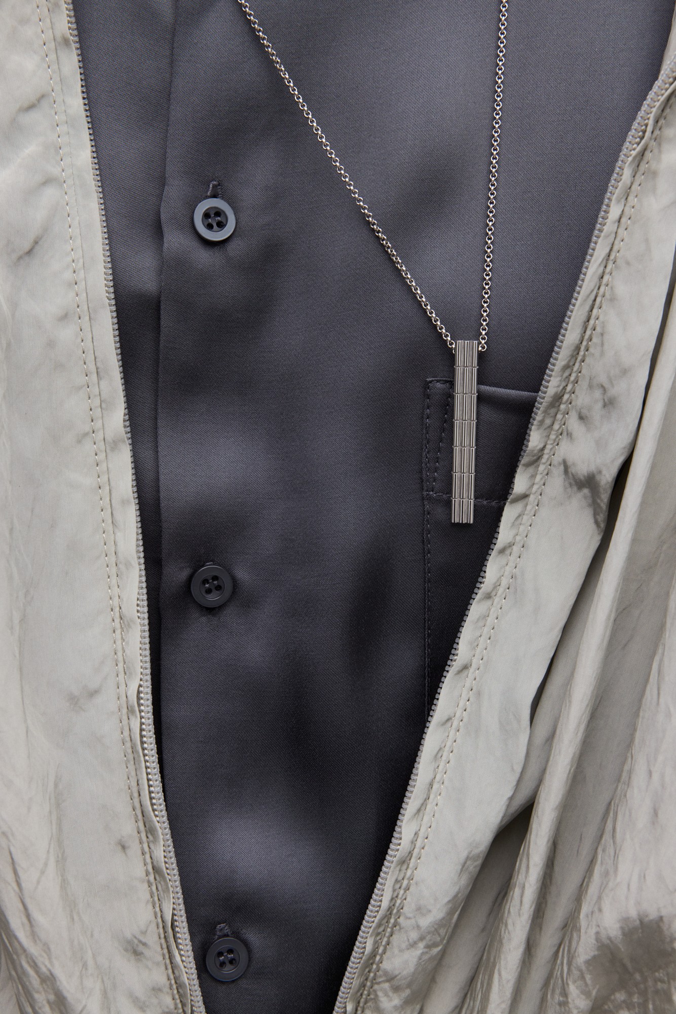 Tie Clip on a Chain