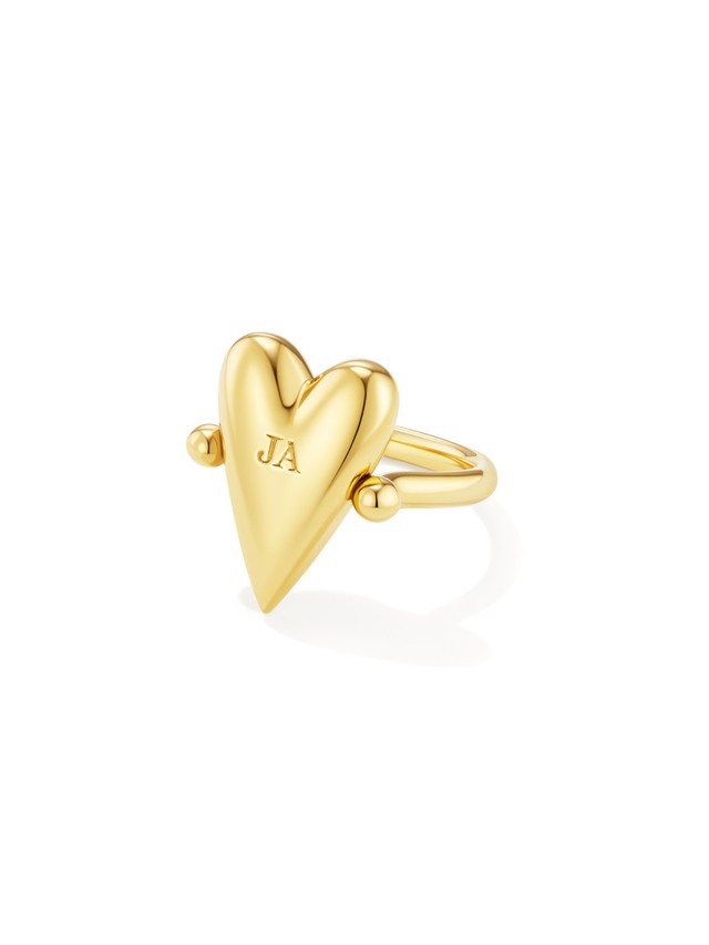 Ja/Nein Flip Ring Gold Vermeil