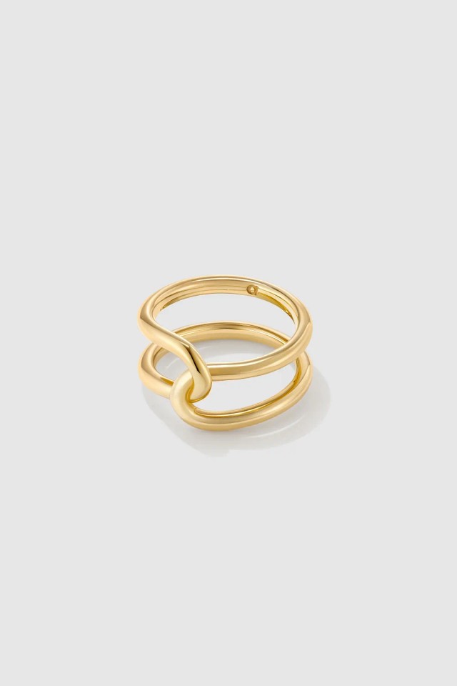 Link Ring Gold Vermeil