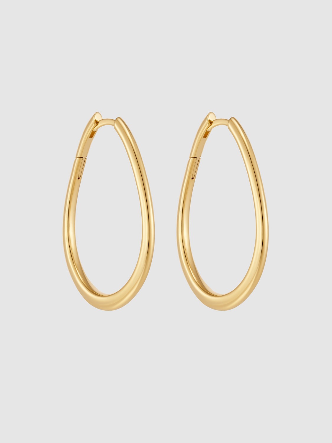 Alma Hoops Gold Plated