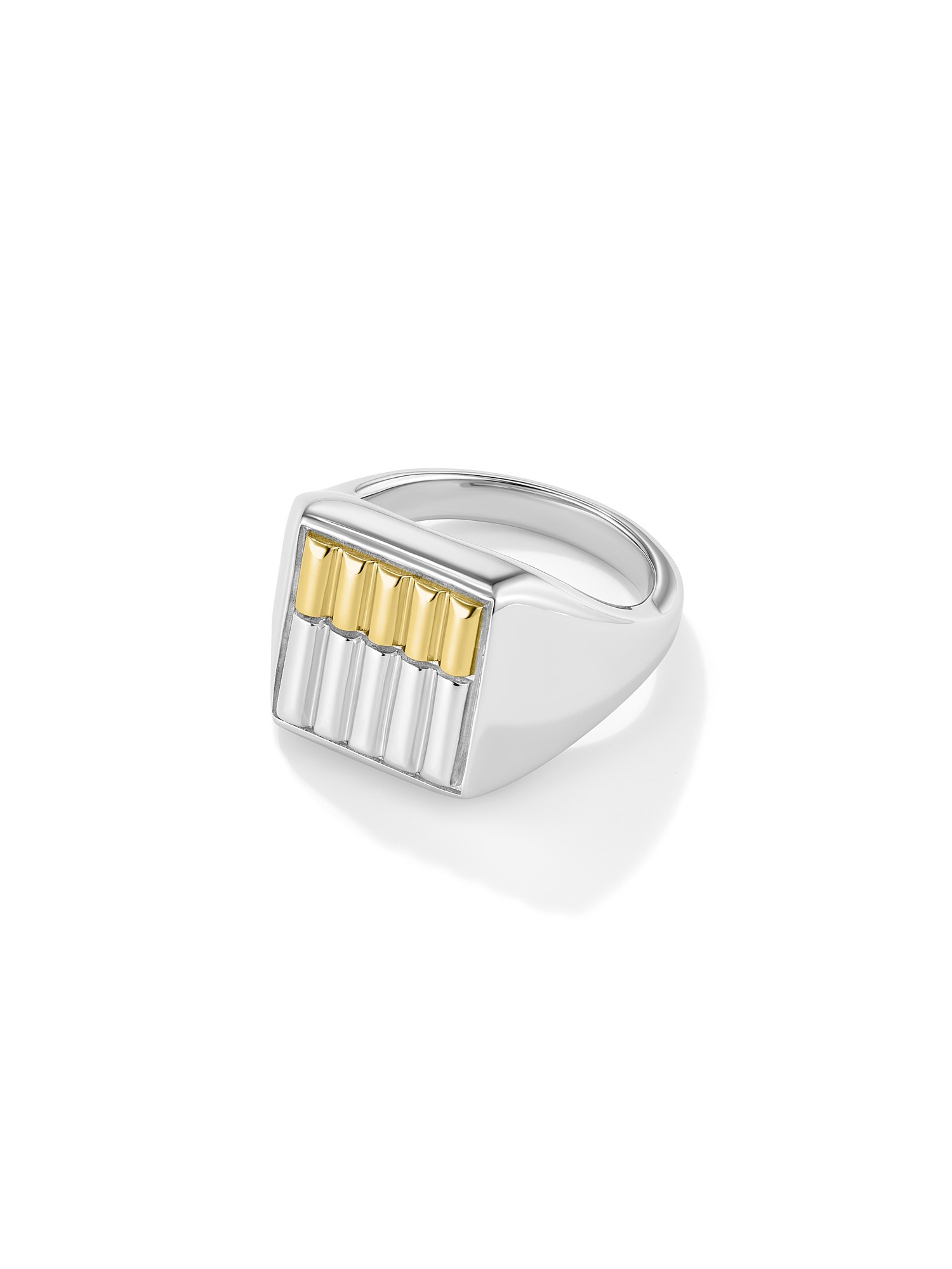 Bicolour Bead Signet