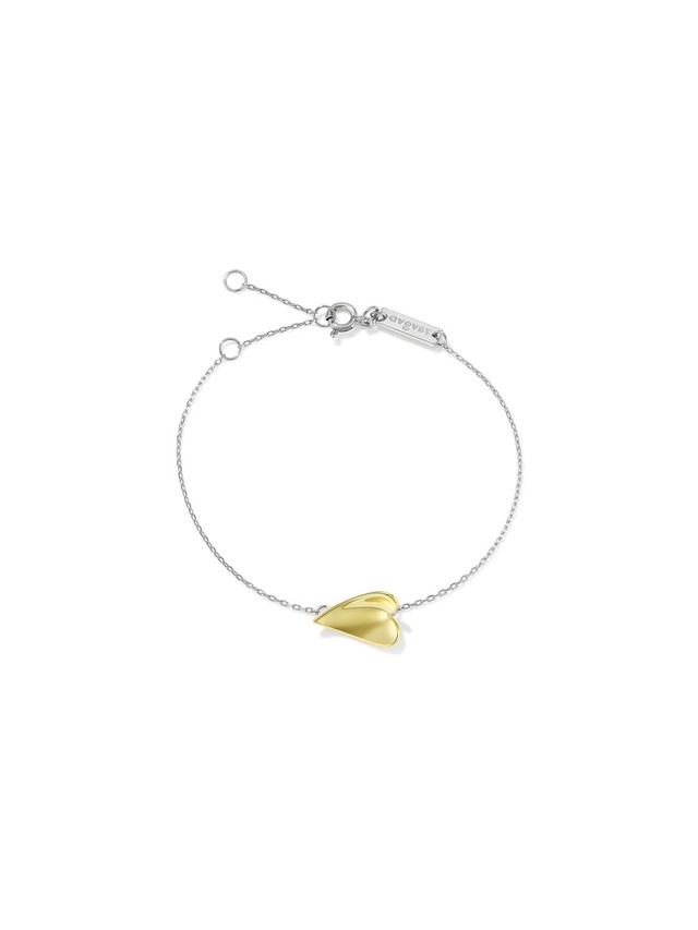Sailing Heart Bracelet Gold Vermeil