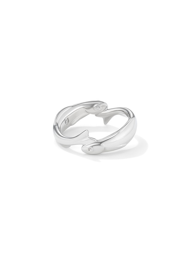 Twin Fish Ring