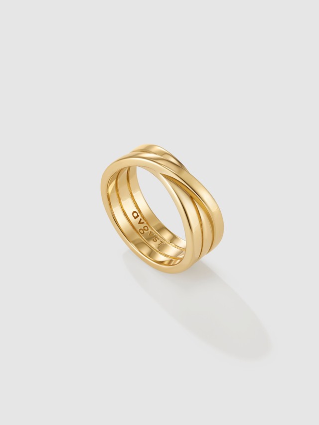 Wound-on Ring Gold Vermeil