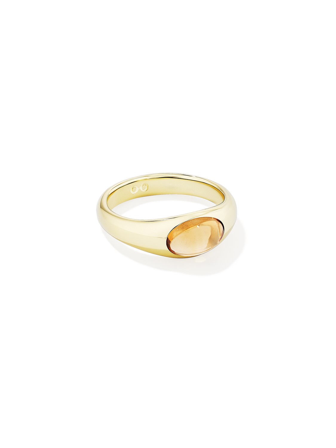 Heirloom Ring Citrine and Yellow Gold