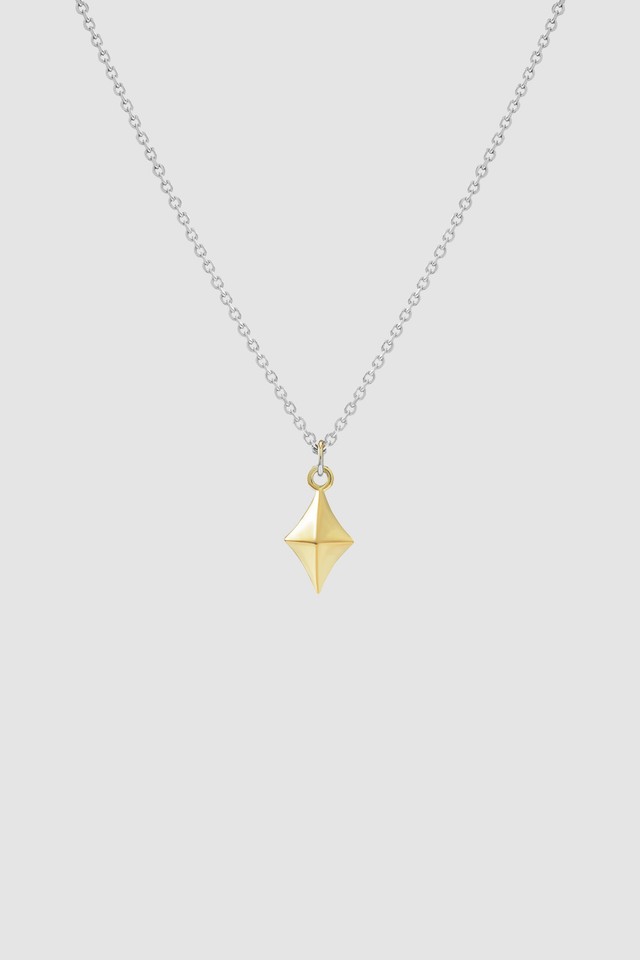 Sparkler Pendant Necklace Gold Vermeil