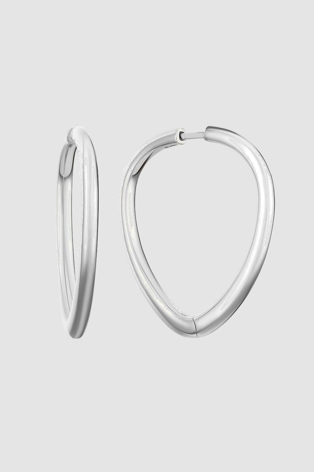 Shield-shaped Hoops