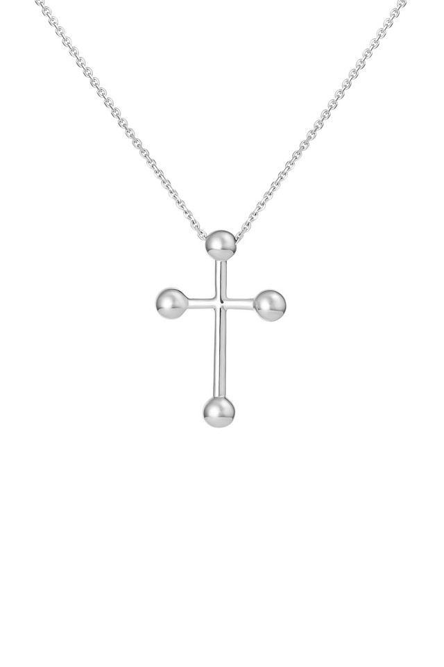 Heraldic Cross Pendant Necklace