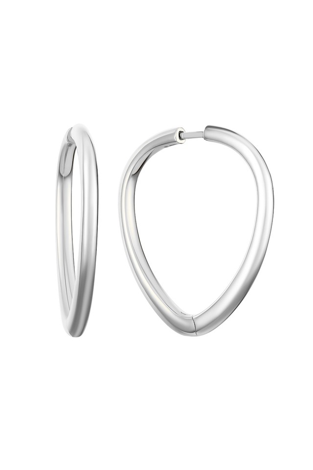Shield-shaped Hoops