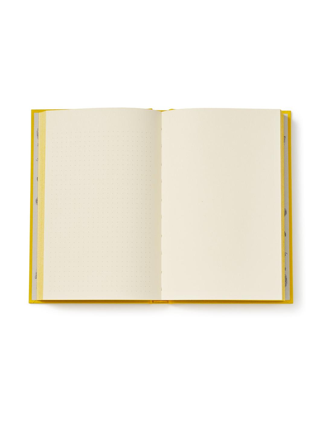 Yellow Notebook Millefleurs