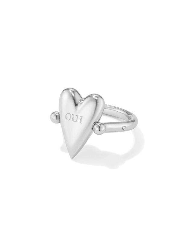 Oui/Non Flip Ring