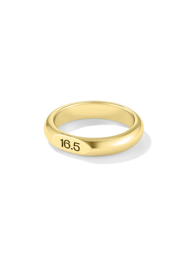Diameter Ring Gold Vermeil