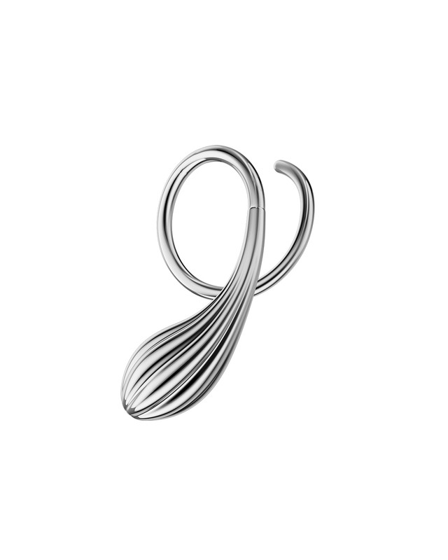 Echo Right Swirl Earring