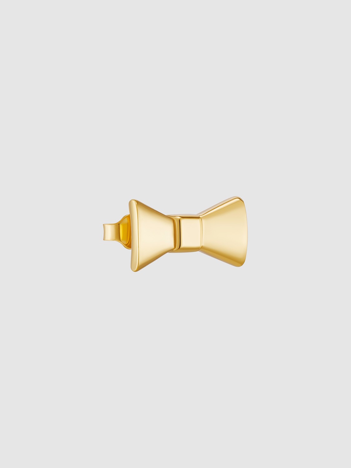 Bow Stud Gold Plated