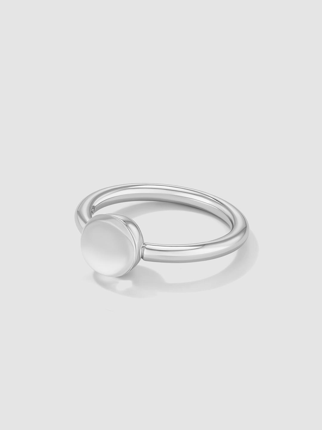 Lollipop Ring S With Rock Crystal