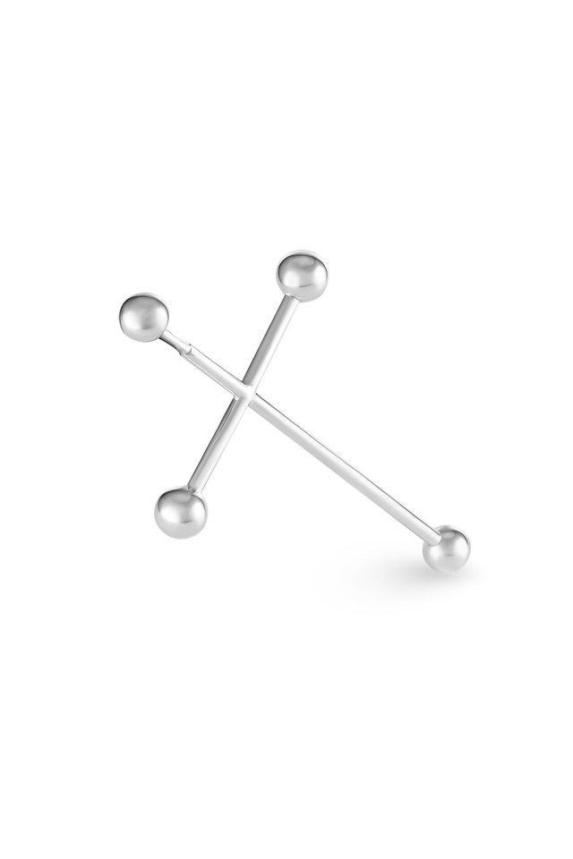 Heraldic Cross Single Earring