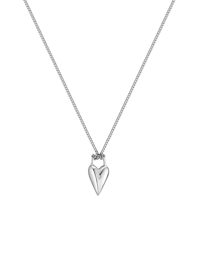 Heart and Key Necklace