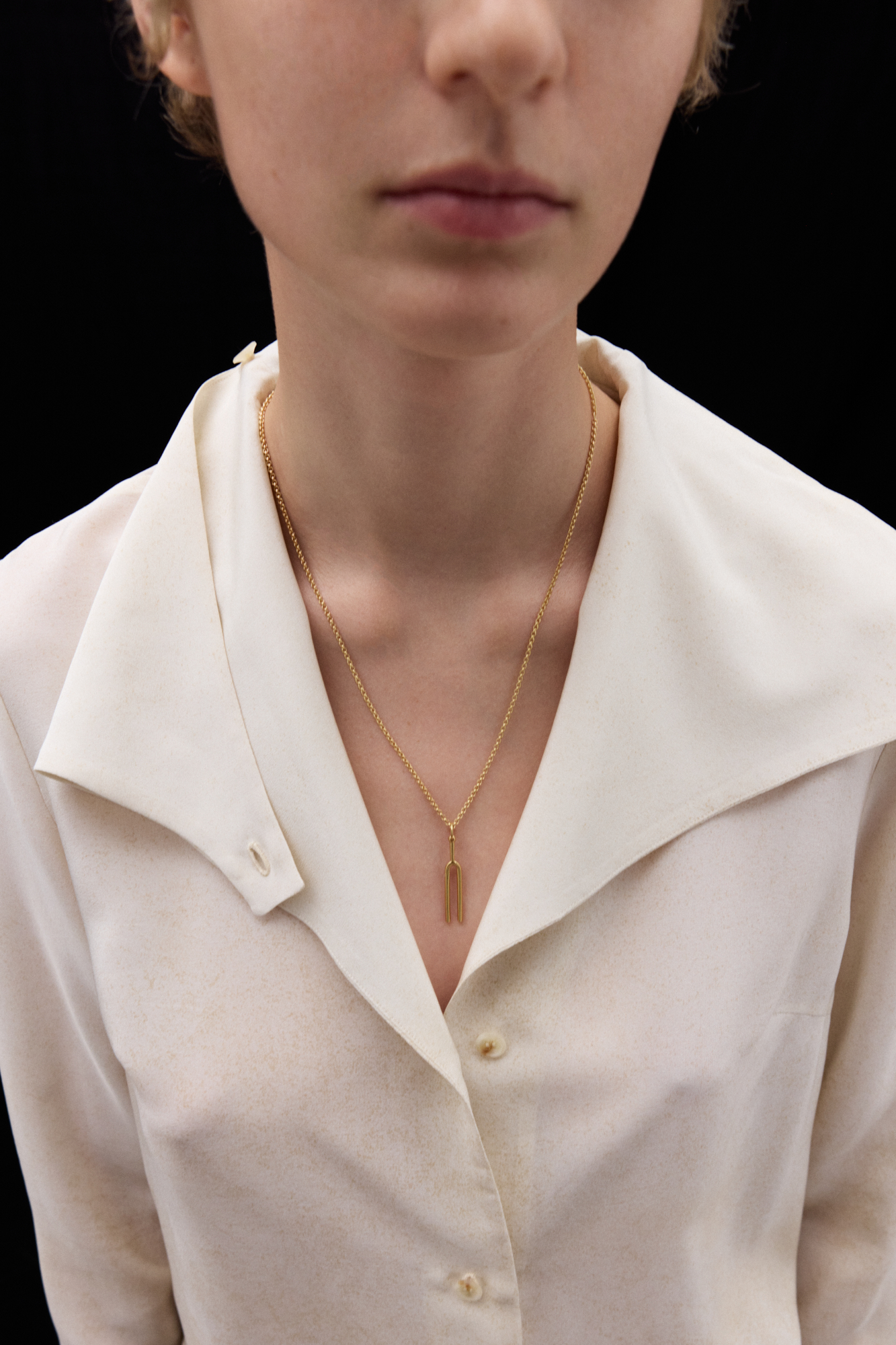 Tuning Fork Trinket Gold Vermeil – AVGVST Jewelry