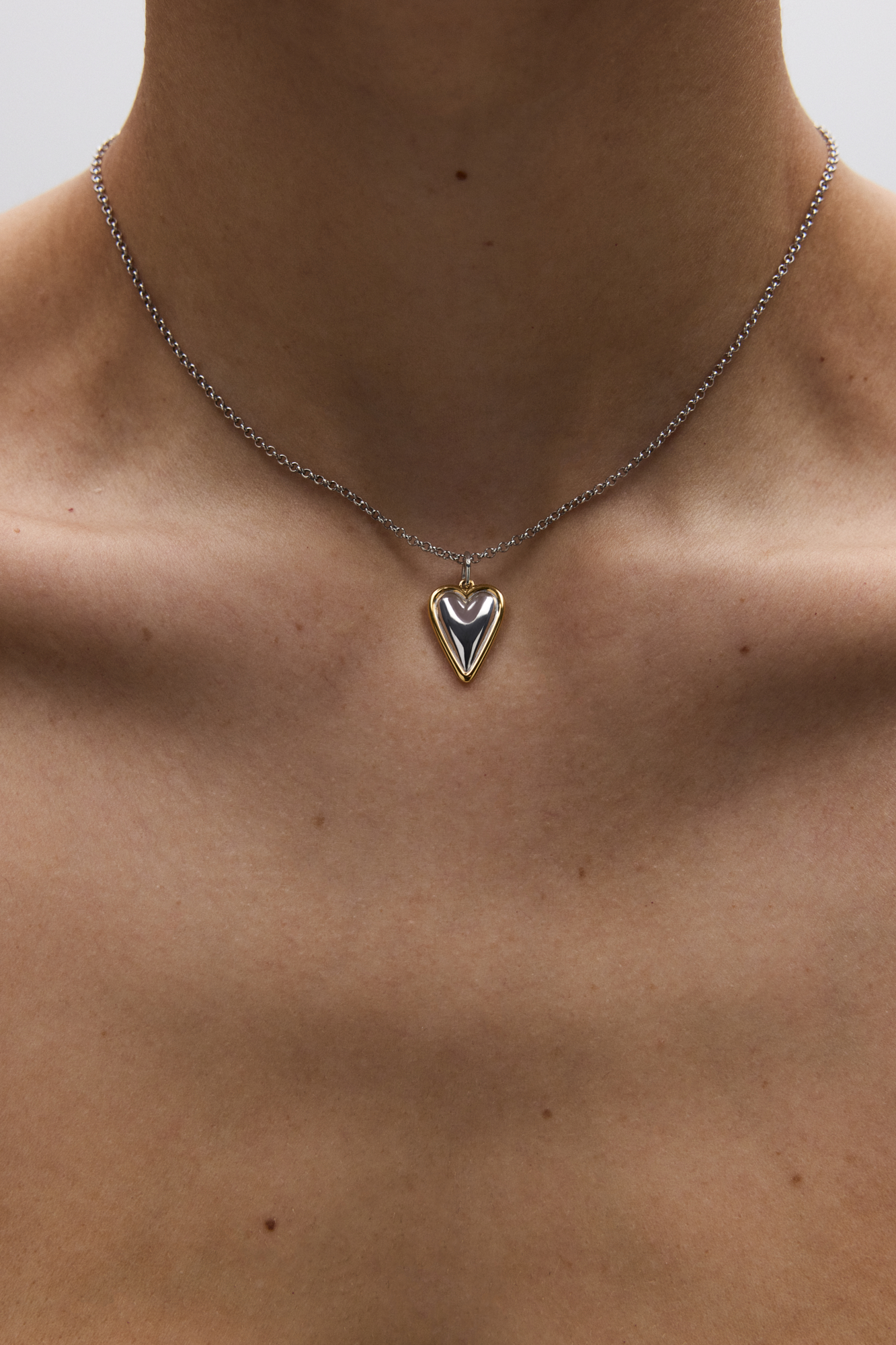 Bumper Heart Necklace – AVGVST Jewelry